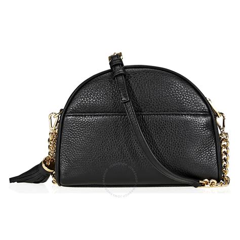 ginny michael kors black|michael kors ginny leather crossbody.